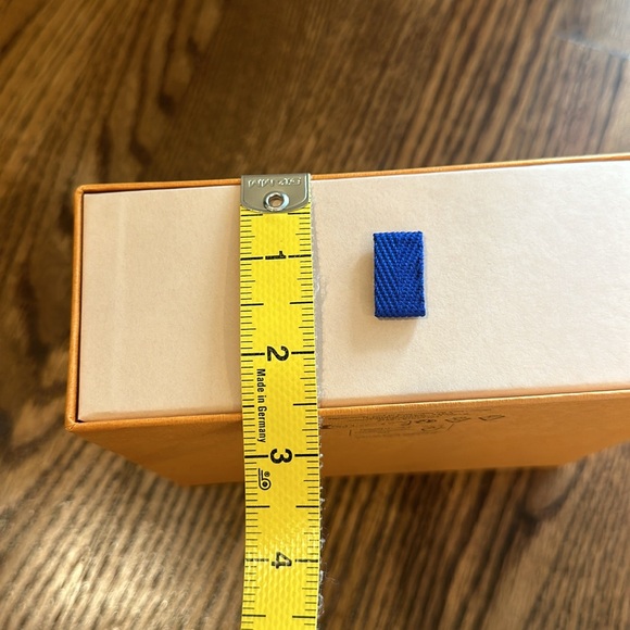 Louis Vuitton Yellow Gold Orange Blue Empty Small Accessories Gift Box - Picture 13 of 13